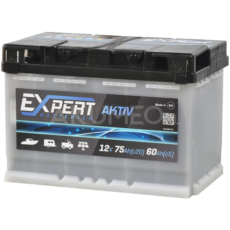 Akumulator Expert Batterien AKTIV 12V 75Ah prawy+