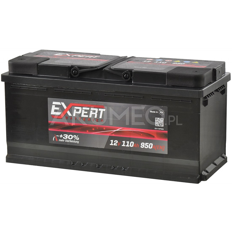Akumulator Expert Batterien 12V 110Ah 950A prawy+ Akumulator Expert Batterien 12V 110Ah 950A prawy+
