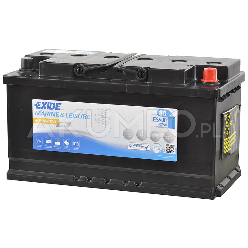  ES900 Exide GEL 12V 80Ah