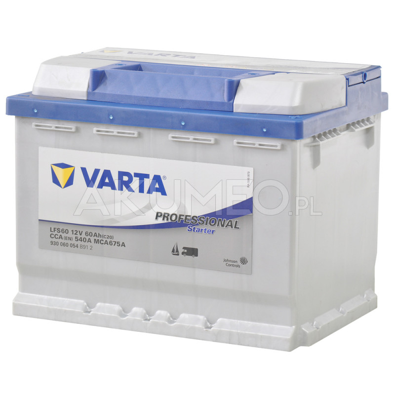 Akumulator Varta Silver Dynamic AGM A8 12V 60Ah 680A prawy+