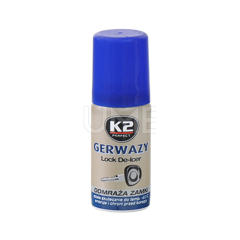 Odmrażacz do zamków K2 GERWAZY 50ml Odmrażacz do zamków K2 GERWAZY 50ml