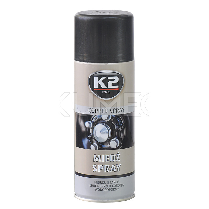Smar miedziowy K2 MIEDŹ SPRAY 400ML Smar miedziowy K2 MIEDŹ SPRAY 400ML