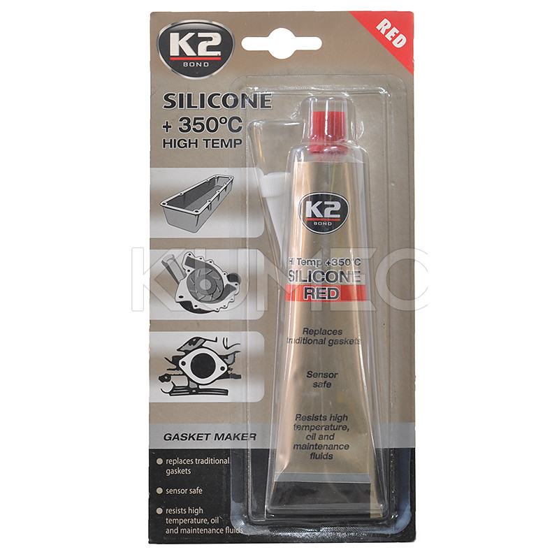 Silikon czerwony K2 SILICONE RED 85g Silikon czerwony K2 SILICONE RED 85g