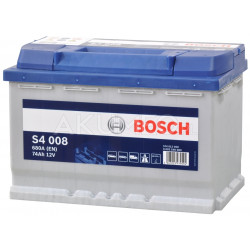 Akumulator Bosch S4 008 12V 74Ah 680A prawy+
