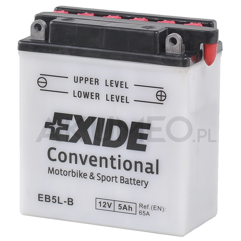 Akumulator Exide Conventional EB5L-B 5Ah 65A 12V prawy+