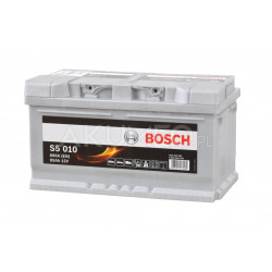 Akumulator Bosch S5 010 12V 85Ah 800A prawy+