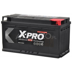 Akumulator X-PRO EFB 95Ah 12V 900A prawy+