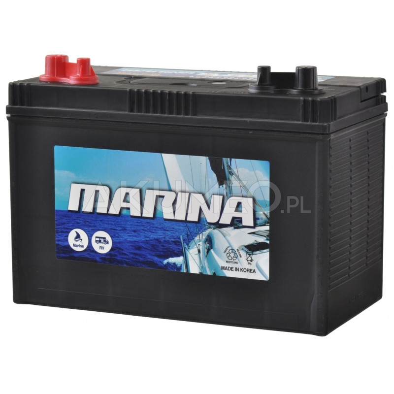 Akumulator X-PRO MARINA M31-900 12V 100Ah 900A lewy+