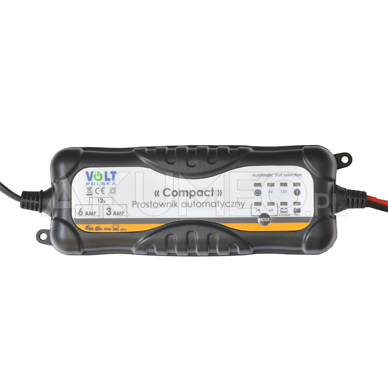Automatyczna ładowarka VOLT POLSKA 6V/12V 3A/6A Automatyczna ładowarka VOLT POLSKA 6V/12V 3A/6A