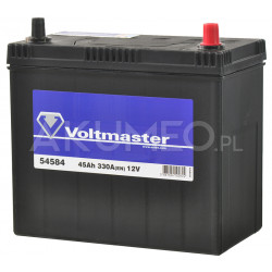 Akumulator Voltmaster 12V 45Ah 330A JAP prawy+