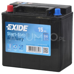Akumulator Exide Start-Stop Auxiliary EK151 12V 15Ah 200A lewy+
