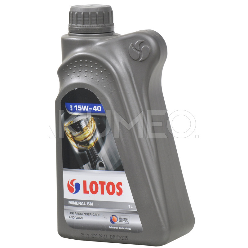 Olej silnikowy mineralny Lotos 15w40 Mineral 1L Olej silnikowy mineralny Lotos 15w40 Mineral 1L