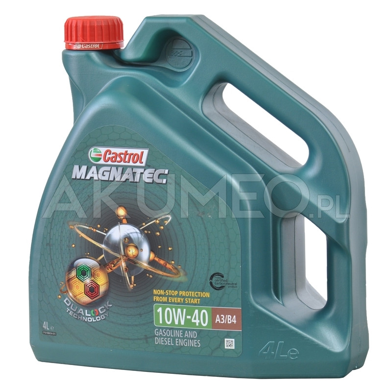 Olej silnikowy CASTROL Magnatec 10w40 4L Olej silnikowy CASTROL Magnatec 10w40 4L