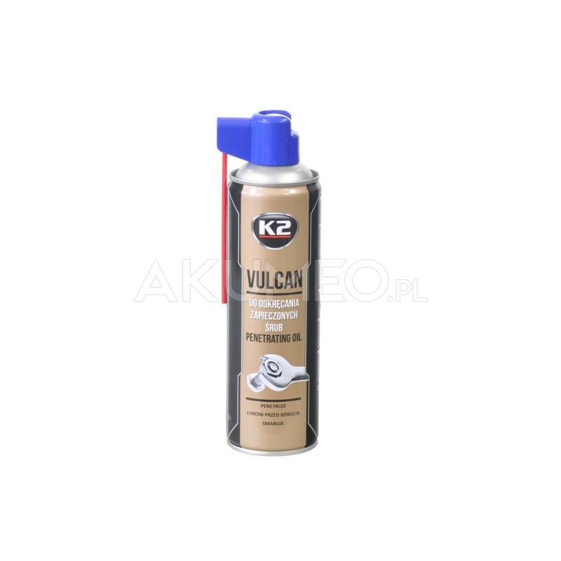 K2 VULCAN środek do zapieczonych śrub 500ML K2 VULCAN środek do zapieczonych śrub 500ML