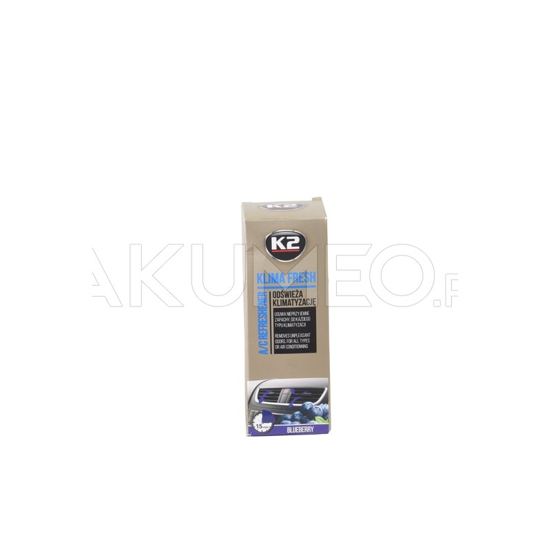 K2 KLIMA FRESH odświeżacz do klimatyzacji zapach jagoda 150ml K2 KLIMA FRESH odświeżacz do klimatyzacji zapach jagoda 150ml