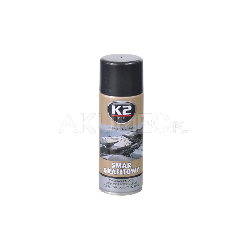 K2 SMAR GRAFITOWY 400ML K2 SMAR GRAFITOWY 400ML