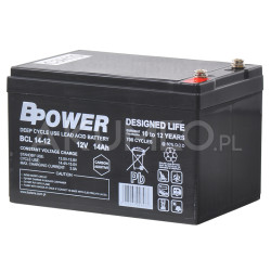 Akumulator BPOWER AGM BCL14-12 VRLA 12V 14Ah