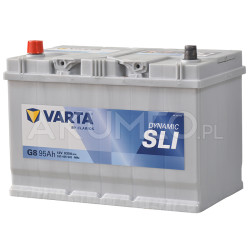 Akumulator Varta Blue Dynamic G8 12V 95Ah 830A JAP lewy+