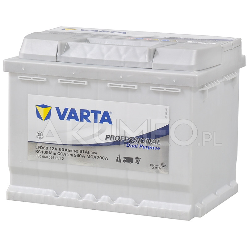VARTA Professional Dual Purpose 60Ah