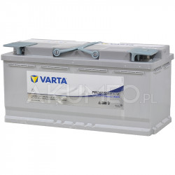 Akumulator Varta Professional Dual Purpose AGM 12V 105Ah 950A prawy+ |  sklep Akumeo