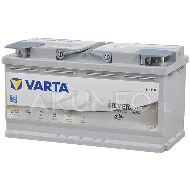 Varta Silver Dynamic AGM 595 901 085 G14. Akumulator 12V 95Ah 850A | sklep  Akumeo