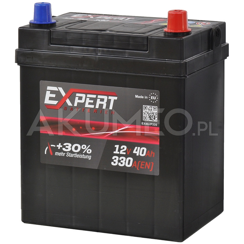 Akumulator Expert Batterien 12V 40Ah 330A JAP prawy+