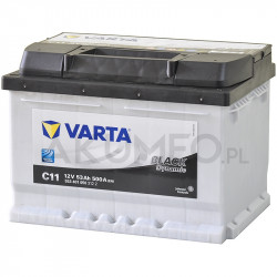 Akumulator Varta Black Dynamic C11 12V 53Ah 500A prawy+